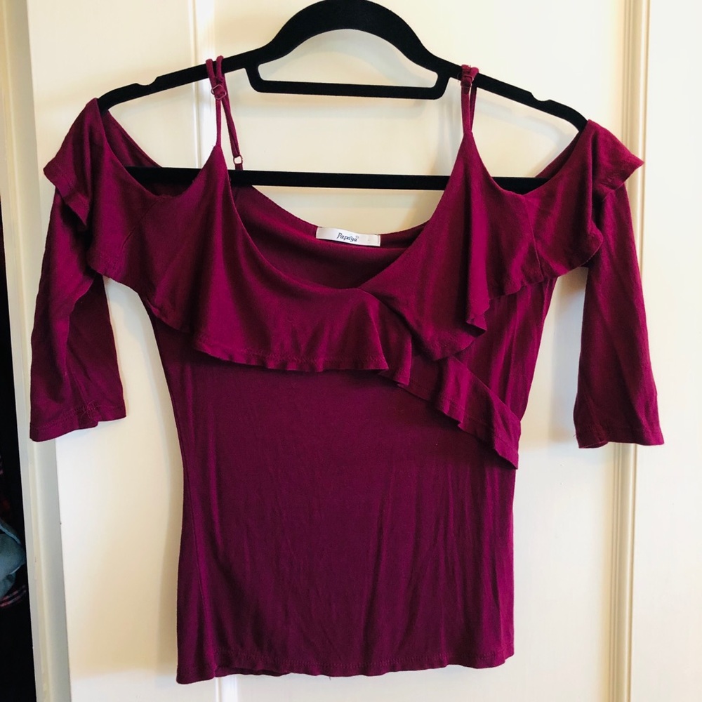 Off-the-Shoulder 3/4 Sleeve